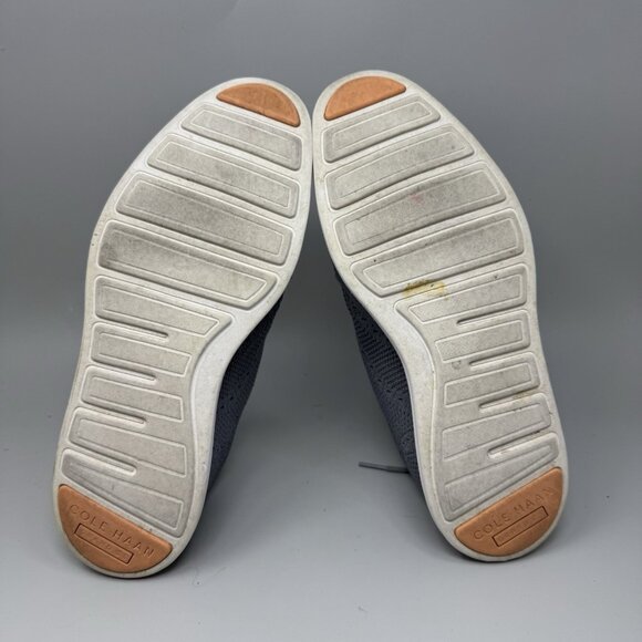 Cole Haan Mens Original Grand Stitchlite Gray Knit Oxford Shoes Size 9M main image 5
